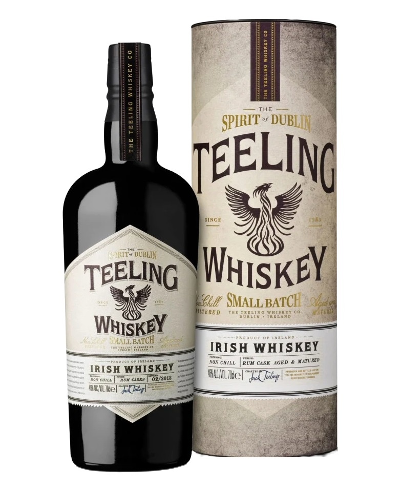 Teeling Small Batch Irish Whiskey Cutie Cadou 0.7L