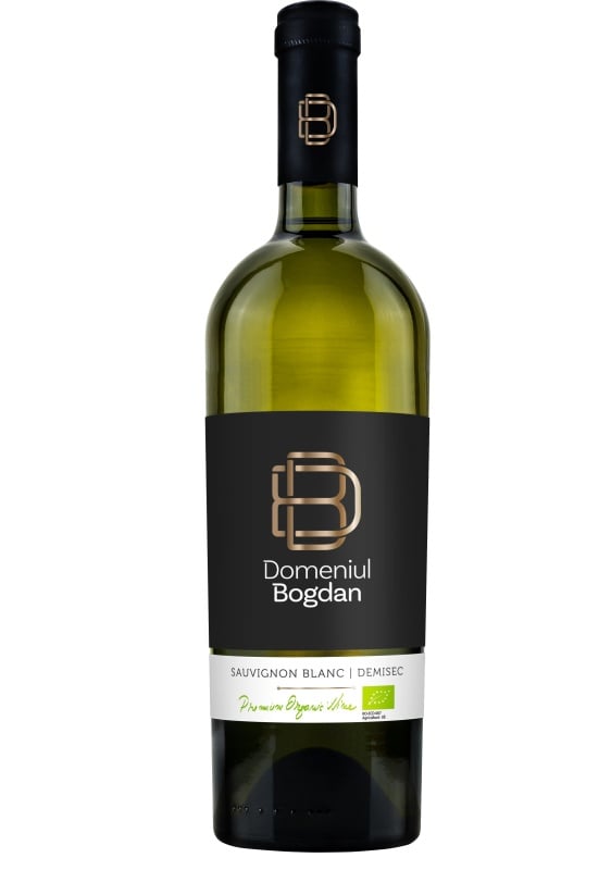 Domeniul Bogdan Bio Clasic Sauvignon Blanc Demisec 0.75L