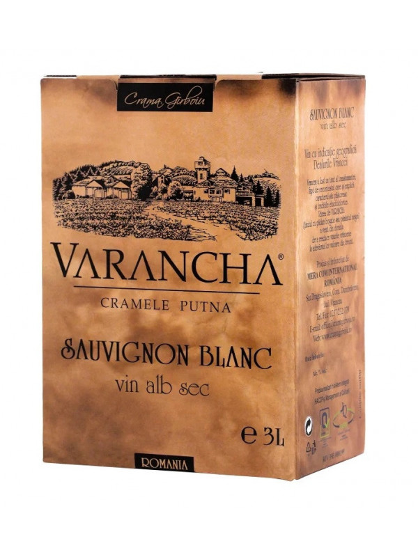 Girboiu Varancha Sauvignon Blanc Sec Bag in Box 3L