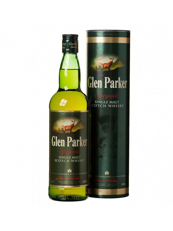 Glen Parker Speyside Single Malt Scotch Whisky 0.7L