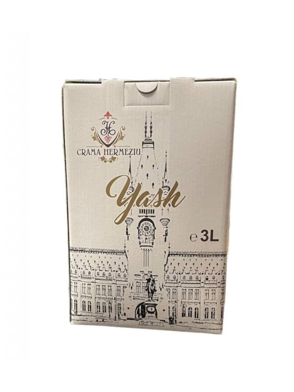 Hermeziu Yash Traminer Alb Demisec Bag in Box 3L