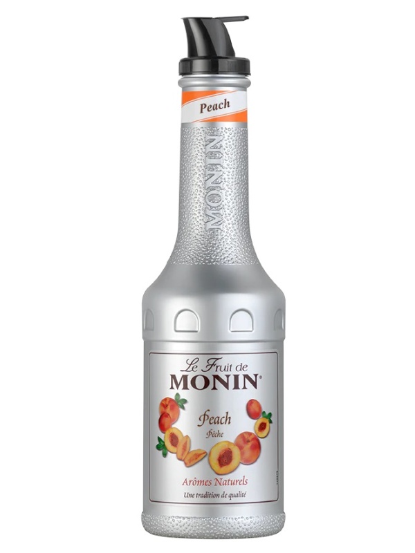 Le Fruit de Monin Peach Piure de Fructe Pet 1L