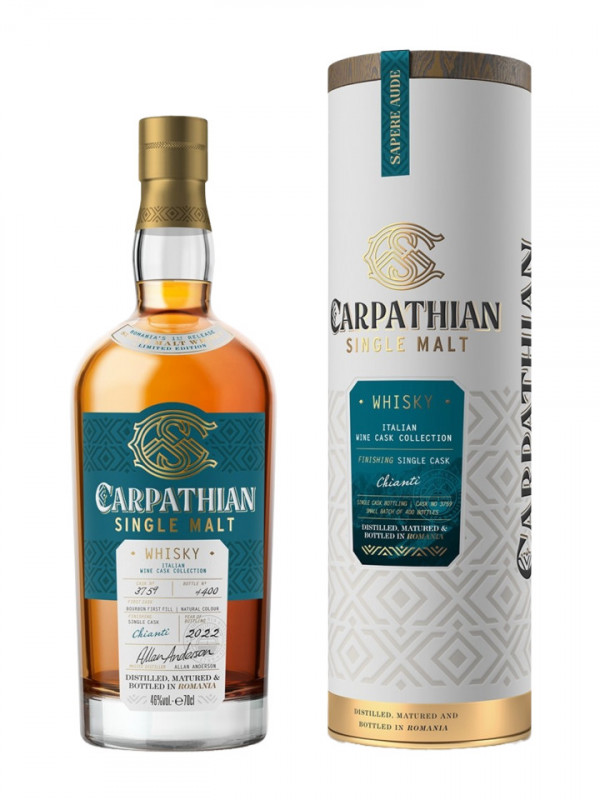 Carpathian Single Malt Whisky Chianti 46% 0.7L