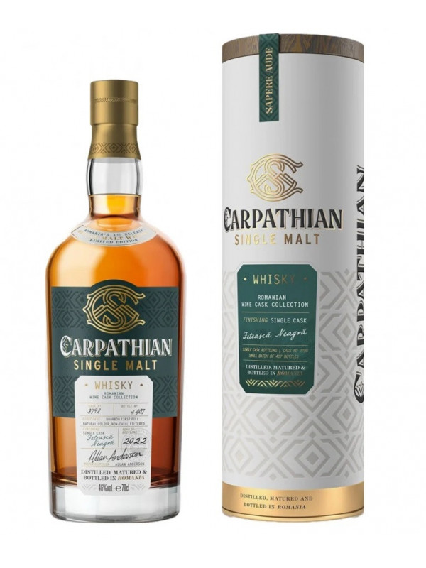 Carpathian Single Malt Whisky Feteasca Neagra 0.7L