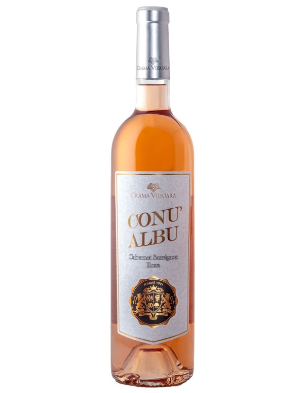 Crama Viisoara Conu Albu Cabernet Sauvignon Rose Sec 0.75L
