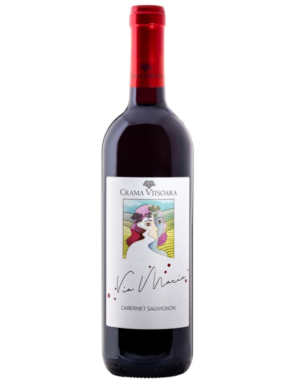Crama Viisoara Via Maria Cabernet Sauvignon Sec 0.75L