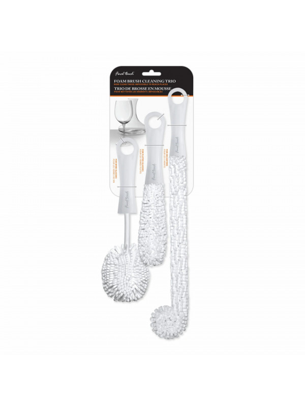 Final Touch Set Perii Curatare Pentru Decantoare si Pahare WBR6