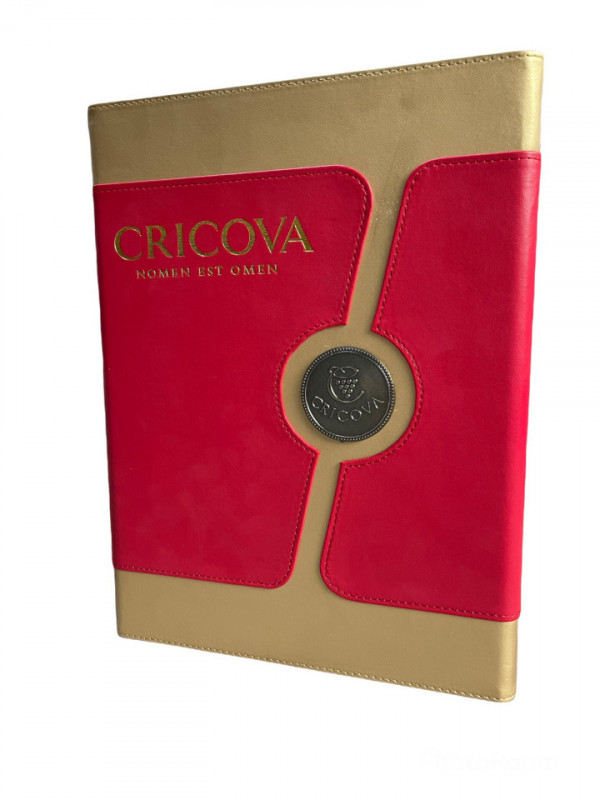 Cricova Cutie Cadou Pentru Doua Sticle de Vin