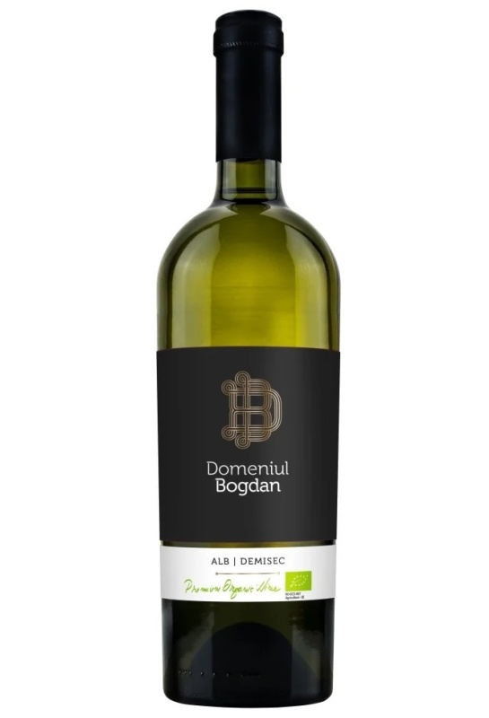 Domeniul Bogdan Clasic Macabeo Alb Demisec Bio 0.75L
