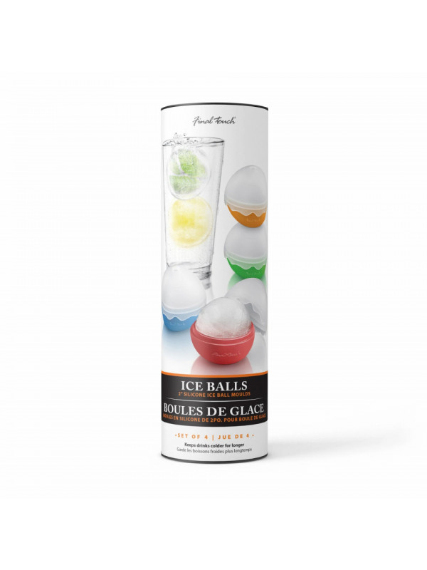 Final Touch Set 4 forme Silicon Pentru Gheata FTC104