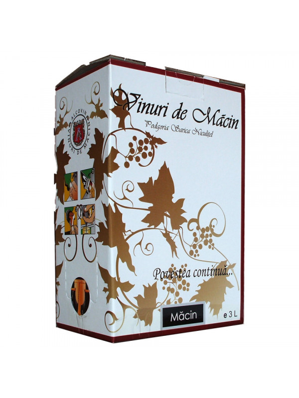 Macin Premiat Pinot Noir Demidulce Bag In Box 3L