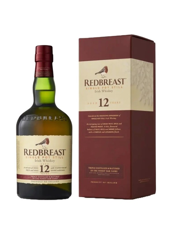 Redbreast 12 YO Aged Single Pot Still Irish Whiskey 0.7L