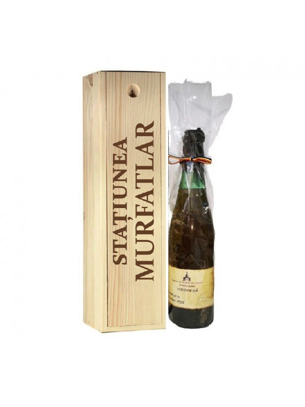 Vin Vinoteca Murfatlar Chardonnay 1988 Cutie Lemn 0.75L