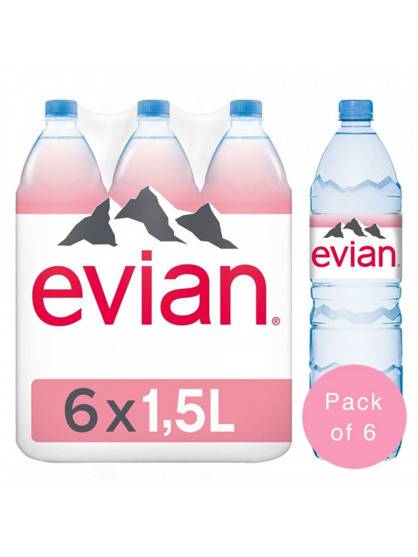 Apa Plata Evian Pet 1.5L