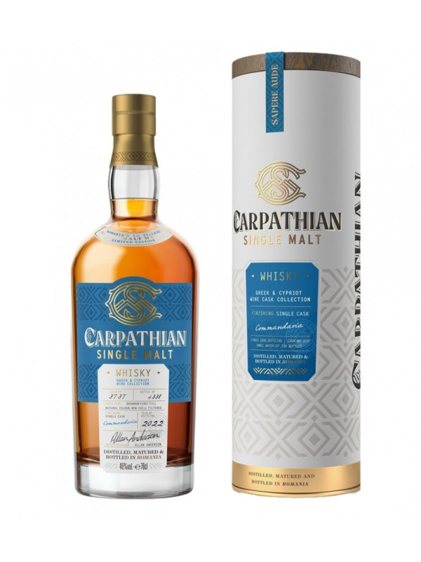Carpathian Single Malt Whisky Commandaria 46% 0.7L
