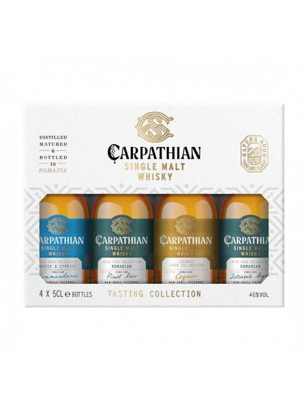 Carpathian Single Malt Whisky Mixt 4 x 50 ml