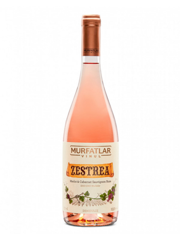 Murfatlar Zestrea Merlot & Cabernet Sauvignon Roze Demidulce 0.75L