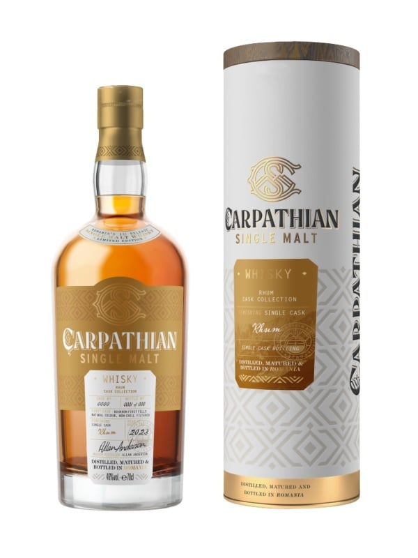 Carpathian Single Malt Whisky Rhum Cask Finish 46% 0.7L