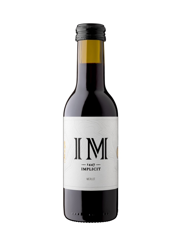 Cramele Recas IMplicit Merlot Sec 187ml