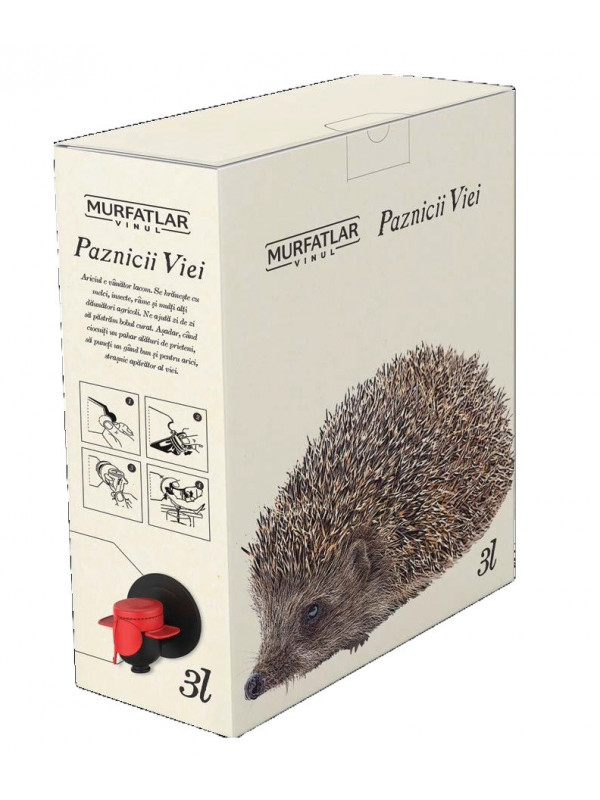 Murfatlar Cabernet Sauvignon Rosu Demisec Bag In Box 3L