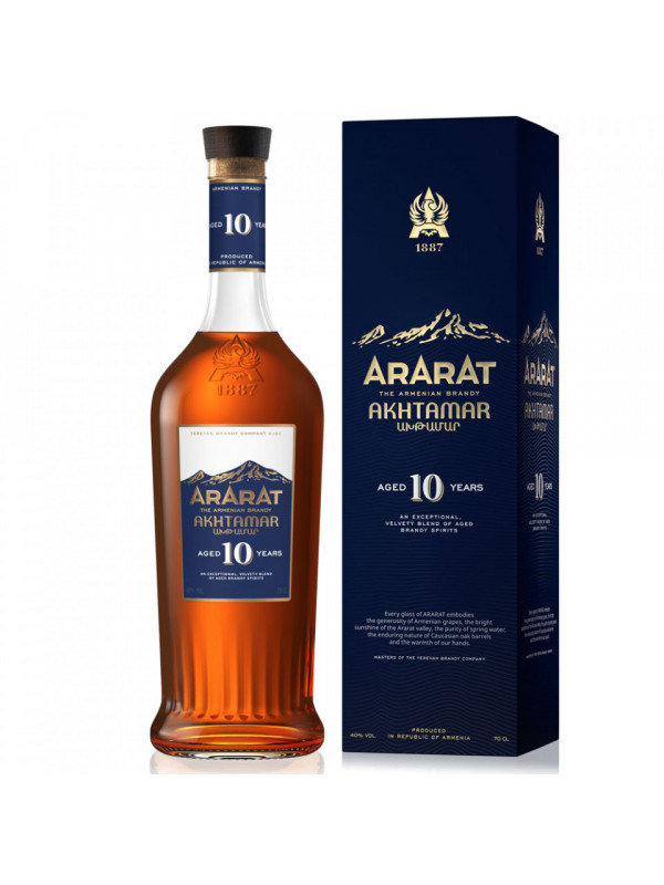 Ararat The Armenian Brandy Akhtamar 10 Ani 0.7L