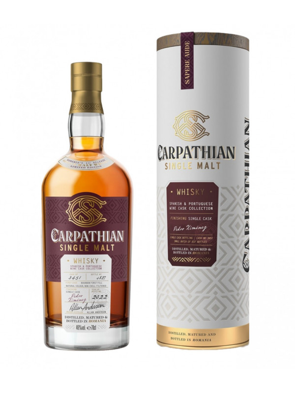 Carpathian Single Malt Whisky Pedro Ximenez 0.7L