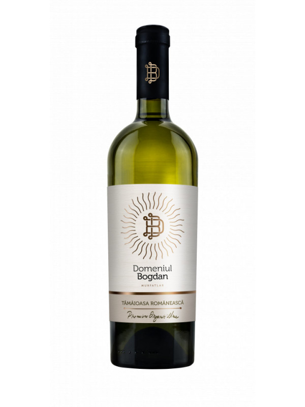 Domeniul Bogdan Premium Organic Tamaioasa Romaneasca 0.75L