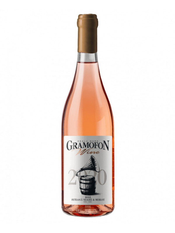 Gramofon Wine Roze Merlot 0.75L