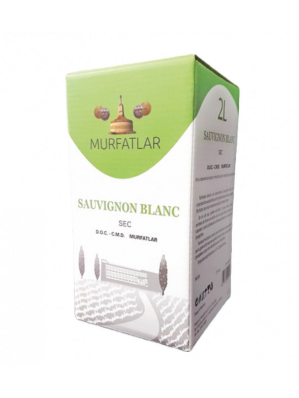 Statiunea Murfatlar Vin Sauvignon Blanc Sec Bag in Box 2L