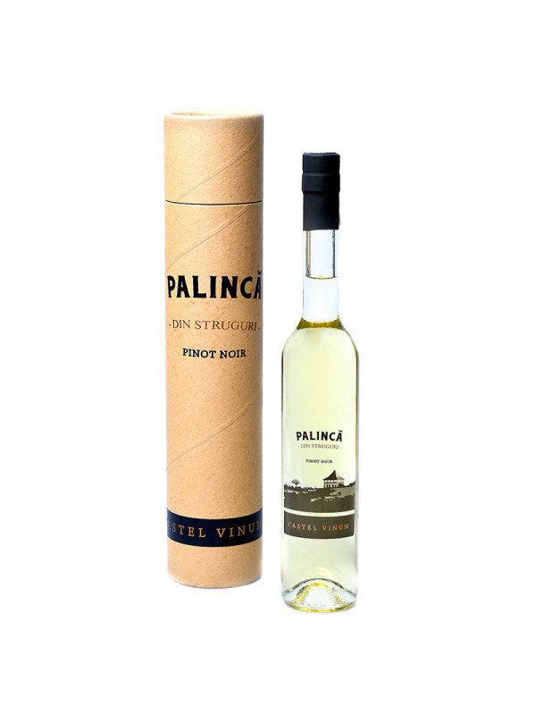 Villa Vinea Palinca de struguri Pinot Noir, maturata în butoi de stejar 0.5L