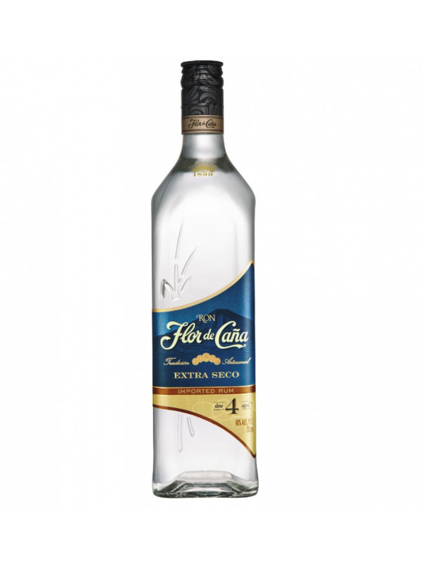 Flor De Cana Extra Seco Blanco 4 YO 0.7L