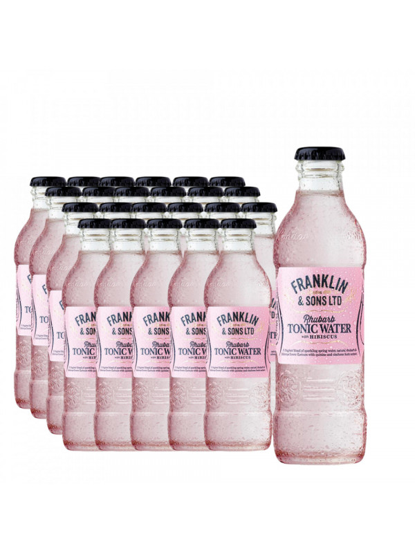Franklin & Sons Tonic Water Rhubarb & Hibiscus 0.2L