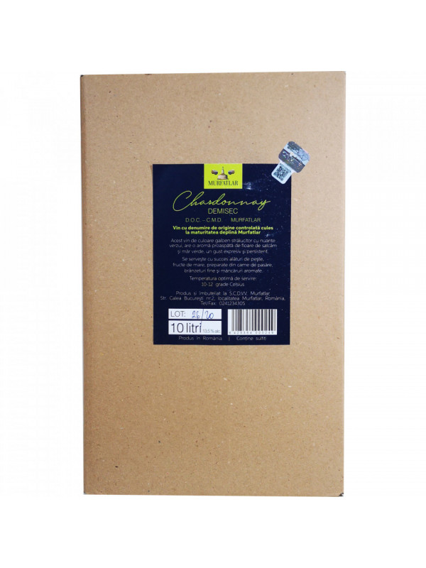 Statiunea Murfatlar Chardonnay Bag in Box 10L