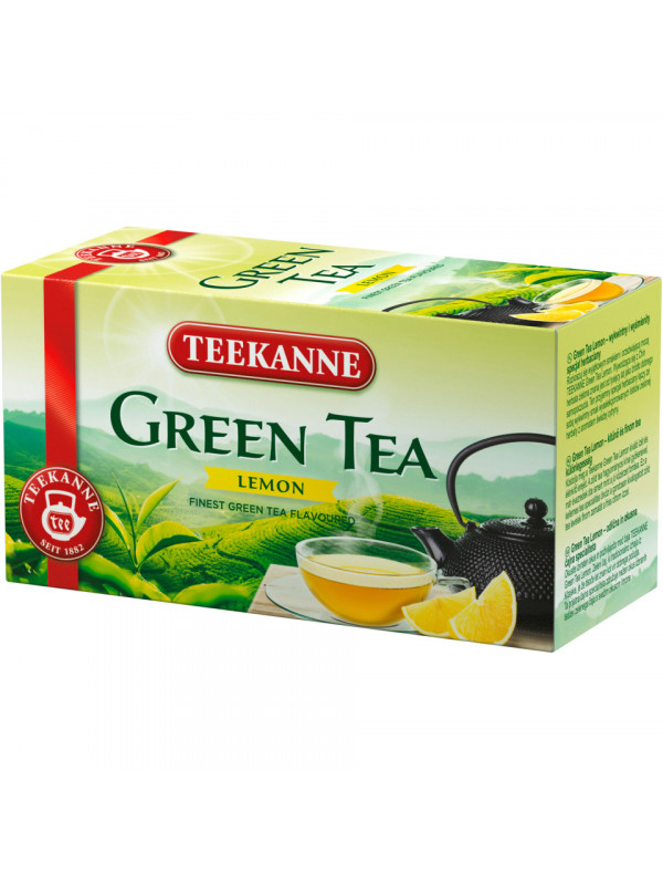 Teekanne Ceai Green Tea Lemon 20 Plicuri x 1.75g