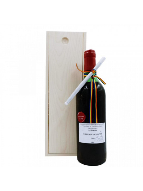 Valea Calugareasca Cabernet Sauvignon 2011 Cutie Lemn 0.75L