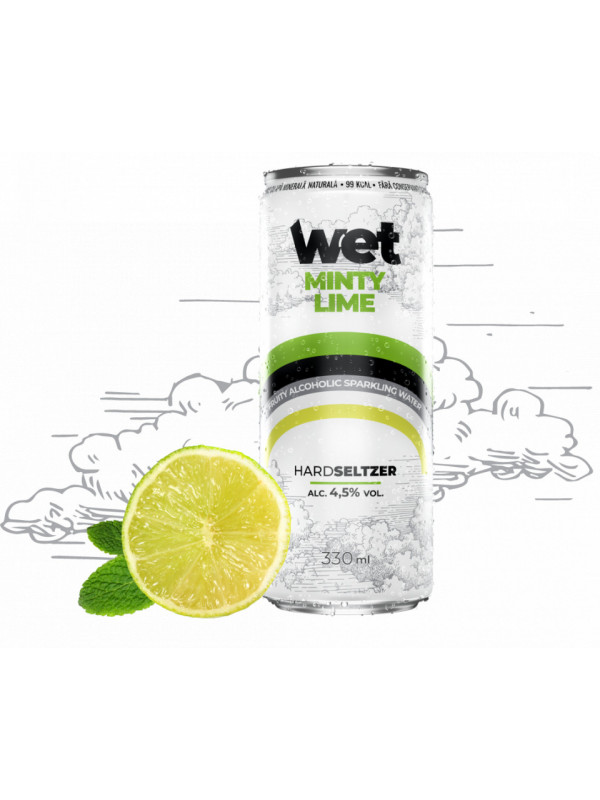 Wet Minty Lime 0.33L