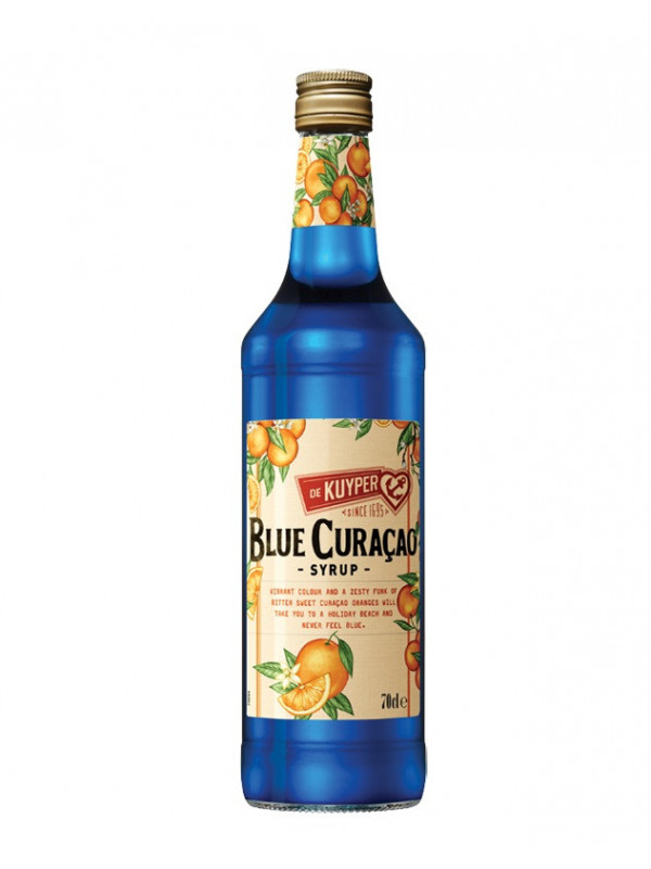 De Kuyper Sirop Blue Curacao 0.7L