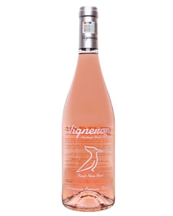 DFR Vigneron Heritage Pupăza Pinot Noir Rose Bio 2022 0.75L