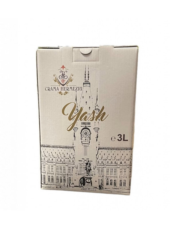 Hermeziu Yash Sauvignon Blanc Sec Bag in Box 3L