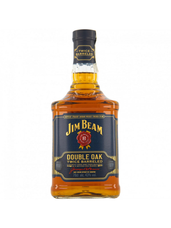 Jim Beam Double Oak Bourbon Whiskey 0.7L