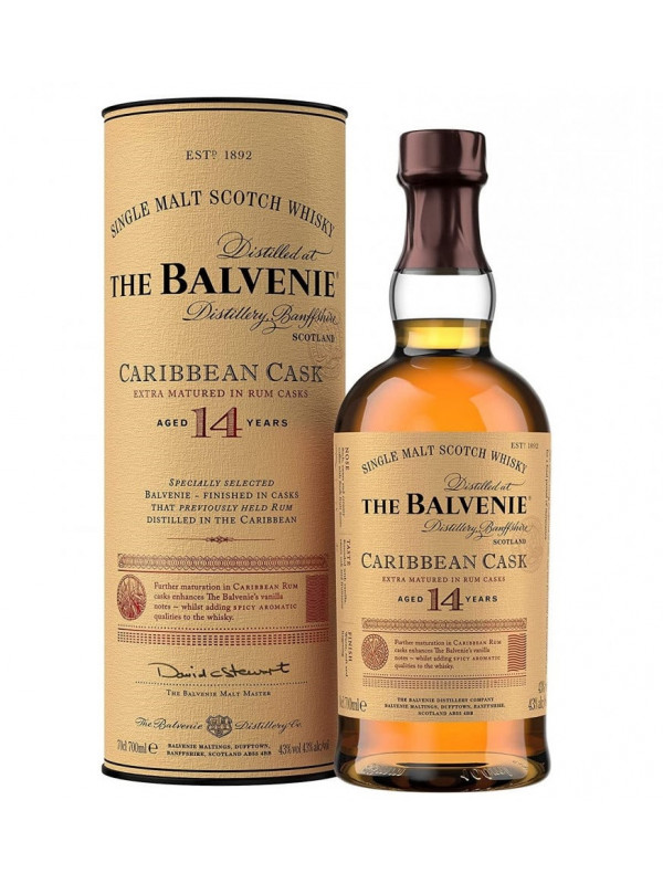 The Balvenie 14 YO Caribbean Cask 0.7L