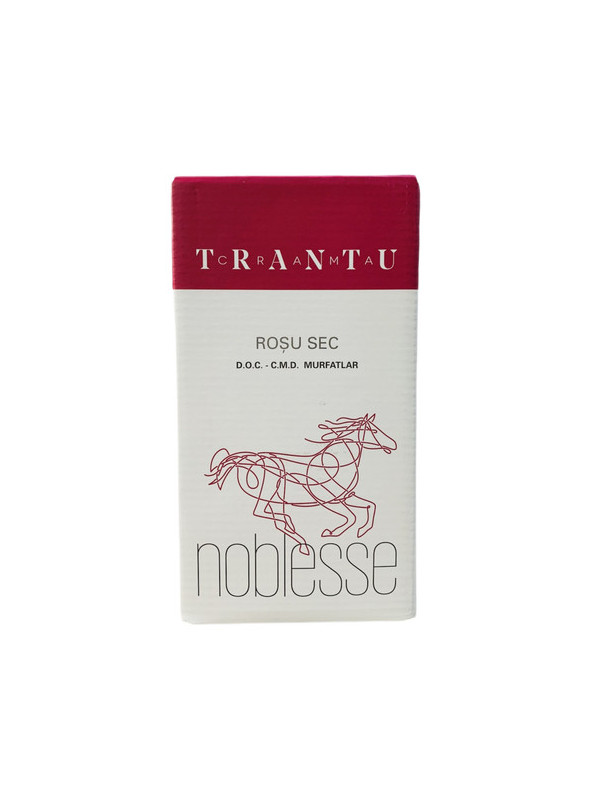 Crama Trantu Noblesse Bag in Box Rosu Demisec 2L
