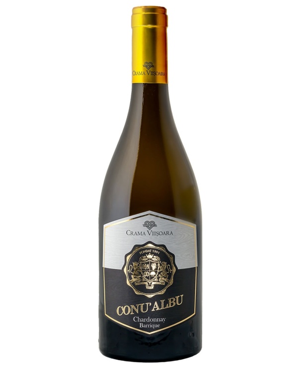 Crama Viisoara Conu Albu Chardonnay Baricat 0.75L
