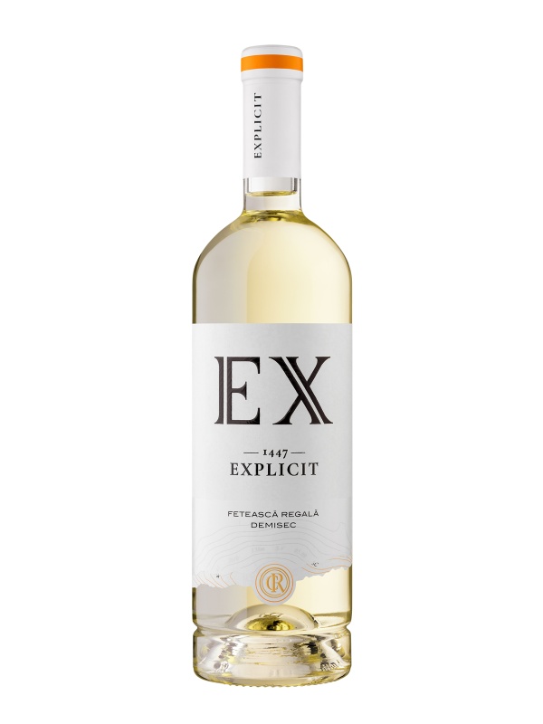 Cramele Recas Explicit Feteasca Regala Demisec 0.75L