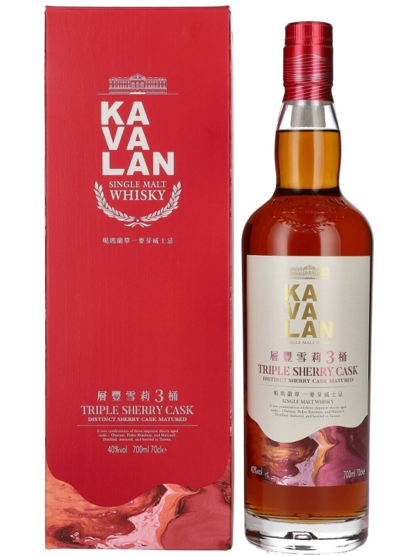 Kavalan Triple Sherry Cask Single Malt 0.7L