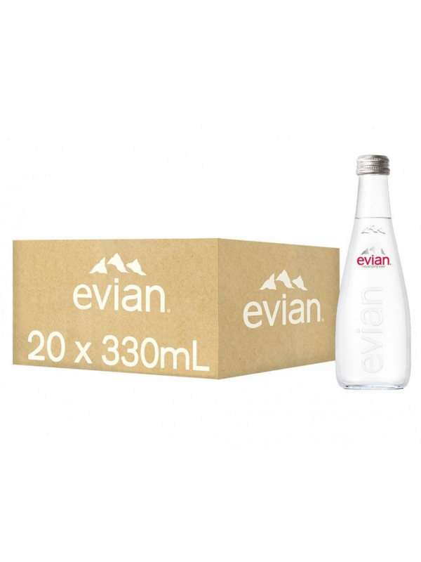 Apa Plata Evian Sticla 0.33L