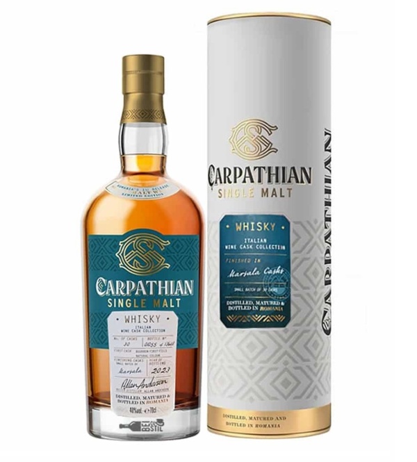 Carpathian Single Malt Whisky Marsala 40% 0.7L
