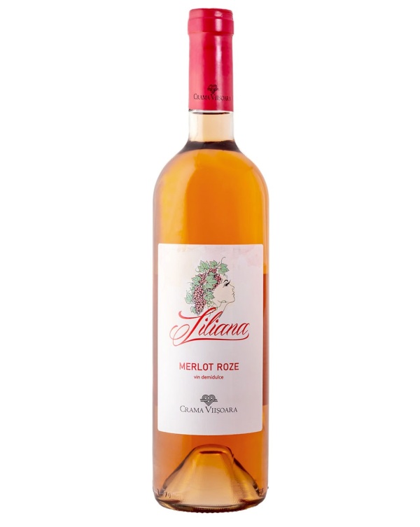 Crama Viisoara Liliana Rose Demidulce 0.75L
