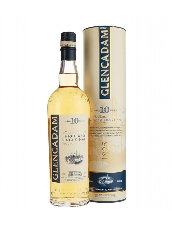 Glencadam Highland Single Malt Scotch Whisk 10 YO 0.7L