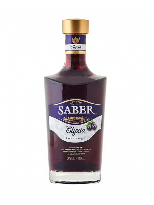 Saber Elyzia Premium Coacaze Negre 0.7L